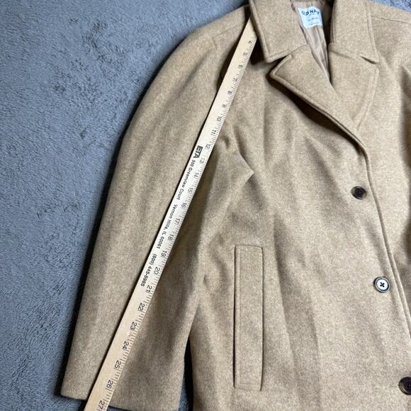 Old Navy Car Coat Brushed Finish NWT Brown Womens XL Button Front Lined Cozy - Picture 6 of 7